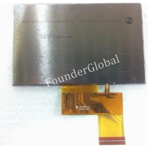 New original 4.3 inch TFT LCD Screen TM043NDH02 WQVGA 480(RGB)*272 without touch, only lcd panel