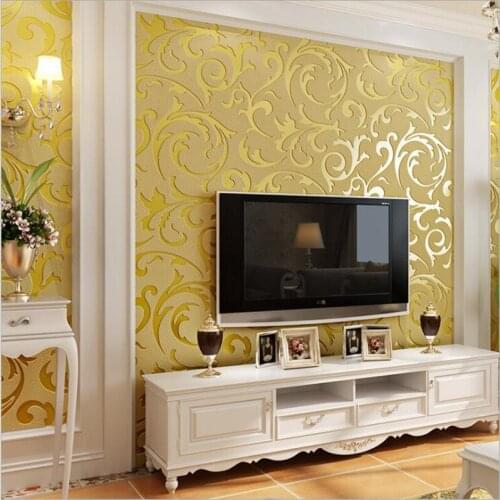 Wallpapers Youman flower thickening deerskin Waterproof Inspiration Photo Wallpaper walls rolls bathrooms kids room living room