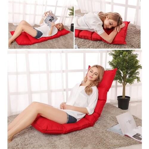 Lazy sofa single folding bedroom sofa creative tatami minimalist modern lounge chair living room