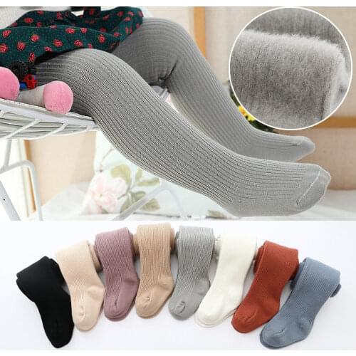 Autumn Winter Girls Tights Thicken Children Stocking Warm Pantyhose Dance Stocking for Girls Stockings Kids Plus Velvet Tights