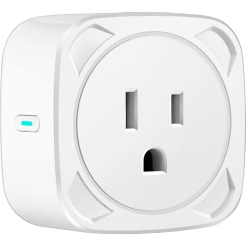 Smart Home WiFi Smart Socket Plug Smart Life APP Remote Control Voice Control Compatible with Amazon Alexa Google Assistant