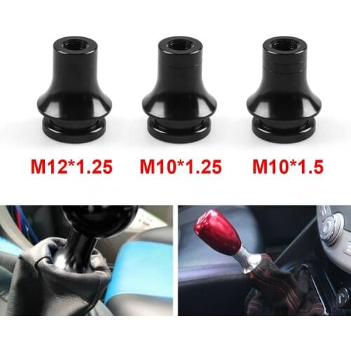 Universal M12X1.25 M10X1.5 M10X1.25 Thread Shift Knob Boot Retainer Adapter Manual Gear Shifter For Honda For Toyota for Nissan