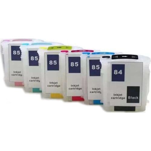 Vilaxh for HP 84 85 Refillable ink cartridge replacement for Designjet 130 130gp 130nr 30 30gp 30n 90 90gp 90r printer