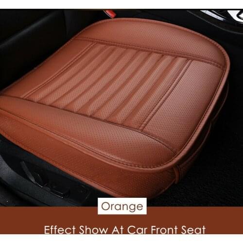 Universal Car Seat Cover Breathable PU Leather Pad Mat For Auto Chair Cushion Car Front Seat Cover Four Seasons Anti Slip Mat