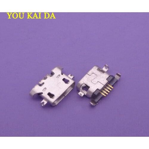 2pcs For Vestel Venus E3 Micro USB Connector Socket Charging Port Power Plug Repair Parts Replacement