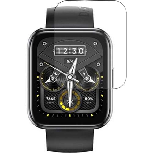 2pcs Screen Tpu Clear Protective Film For Realme Watch 2 Pro Smartwatch Ultra-thin Full Cover Hydrogel clear Protector Film