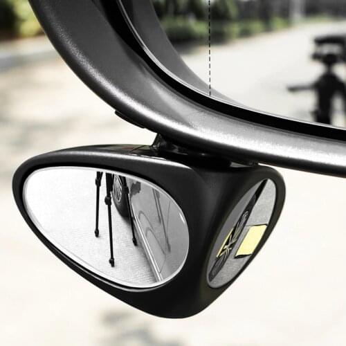 2 In 1 Car Blind Spot Mirror Wide Angle Mirror For Mitsubishi ASX Outlander Pajero KIA RIO Ford Focus Hyundai IX35 Solaris
