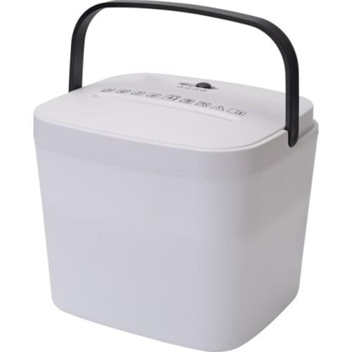 3.5L Mini Portable Document Shredder Particle Silent And Confidential Data Paper Electric Automatic Desktop Shredder