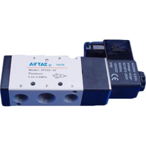4V430C15B DC24V 4V series three-position five-way solenoid valve
