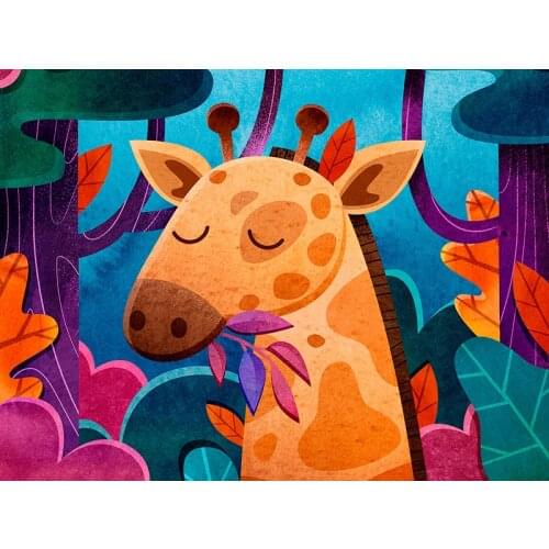 Hot Sale 5D DIY Poured Glue Diamond Painting Kits Scalloped Edge Hand Painted Art Canvas Unique Gift Home Decor