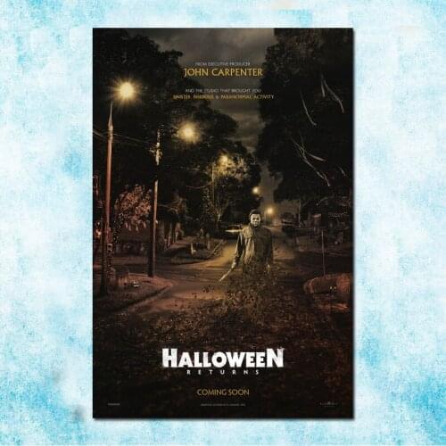 Halloween Horror Hot Movie Art Silk Poster Canvas Print 13x20 32x48 Inch-001
