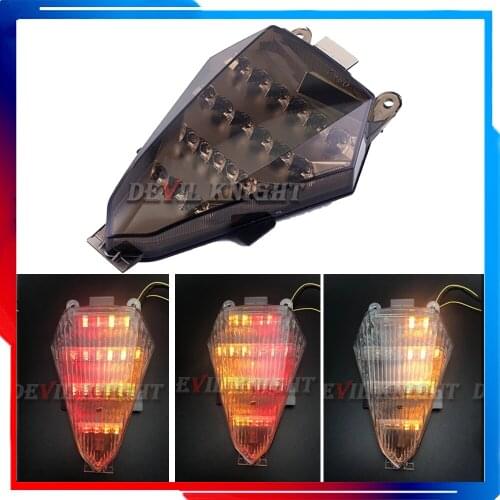 Motorcycle light for Yamaha YZF R6 YZF-R6 08-16 Modified LED tail light motorcycle brake light with led turn signal Accessories