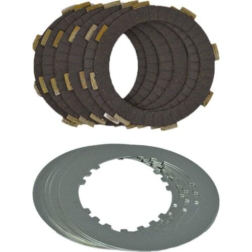 High Quality Clutch Friction Plates Kit Set 7pcs Bakelite plate +6pcs iron plate