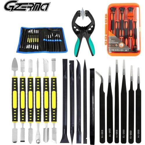 Professional Mobile Phone Repair Tools Set With 6pcs Magnetic Screwdriver Kit For iPhone 11 Pro X 8 Plus SE Repair Smartphones