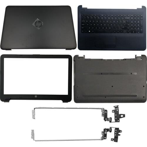 NEW For HP 250 255 256 G4 G5 15-AC 15-AF Laptop LCD Back Cover/Front bezel/LCD Hinges/Palmrest/Bottom Case 900263-001 813925-001