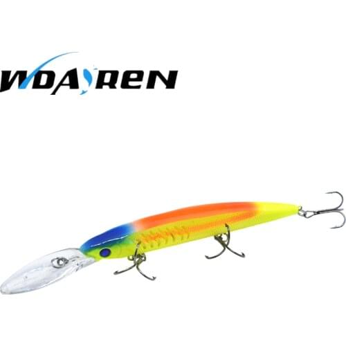 1pcs Crankbait Wobblers Hard fishing lures 13cm 15g swimbait jointed bait minnow 5 different colors crank minnow bait FA-206