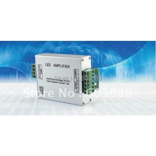 High Quality DC12v 144w professional led rgb 3 channels power amplifier common anode assembly leds for DIY 50pcs/lot wholease