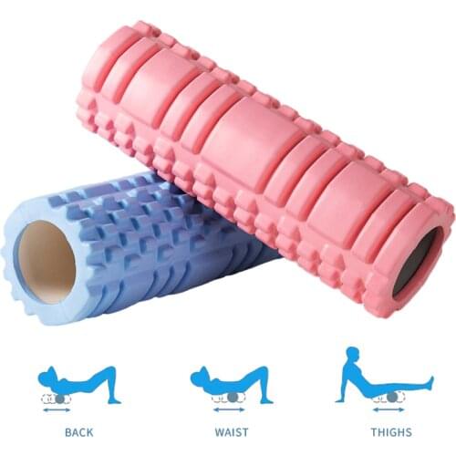 Muscle Roller Stick Yoga Wheel Block Pilates Exercise Back Muscle Massage Roller Yoga Block Stick Body Relax Pilates Equipment