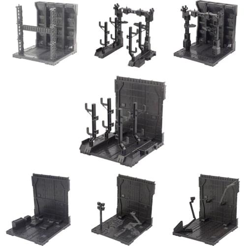 Assembly for Mecha Base Garage Machine Nest Background for Mecha Model Action & Toy Figures- G Type