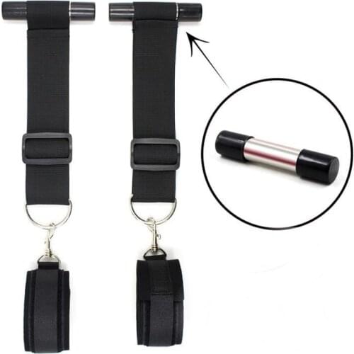 Adult Games Sex toys Door Swings Nylon Bondage Restraint Doors Sling Hand Cuffs Straps Wrist Cuff Sex products For Couple