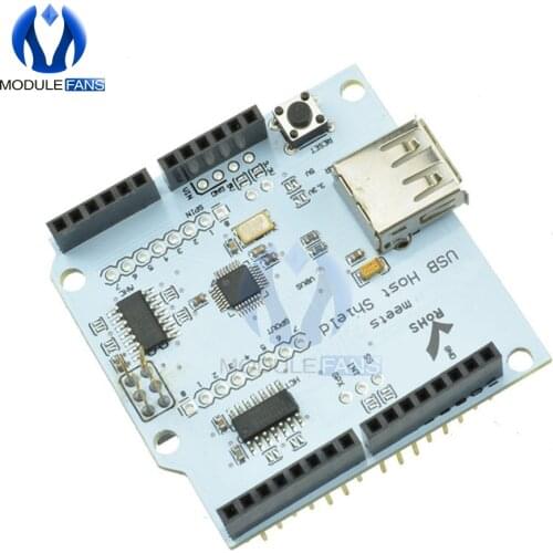 USB Host Shield 2.0 for Arduino UNO MEGA ADK Compatible for Android ADK DIY Electronic Module Board