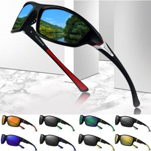 New Trendy Polarized Eyeglass Protective Googles Outdoor Sports Driving Male Female Sunglasses Lenes Sun Glasses UV400 Eyewear