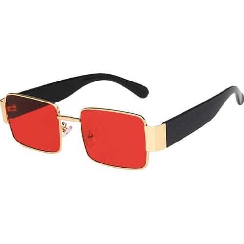 Brand Design Luxury Fashion Retro Square Sunglasses For Women Men High Quality Summer Beach Driving UV400 Sun Glasses De Sol