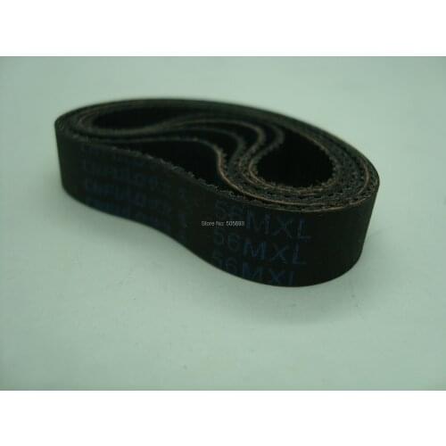 Tooth type MXL timing round belt 10mm width 142.24mm length rubber with glass fibre closed loop sell by one pack