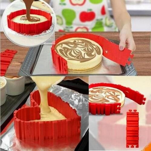 100Sets/lot, 4Pcs/set Magic Bake Snakes Food Grade Silicone Cake Molds Bake Diy All Kinds of Cake Mould Baking Tools