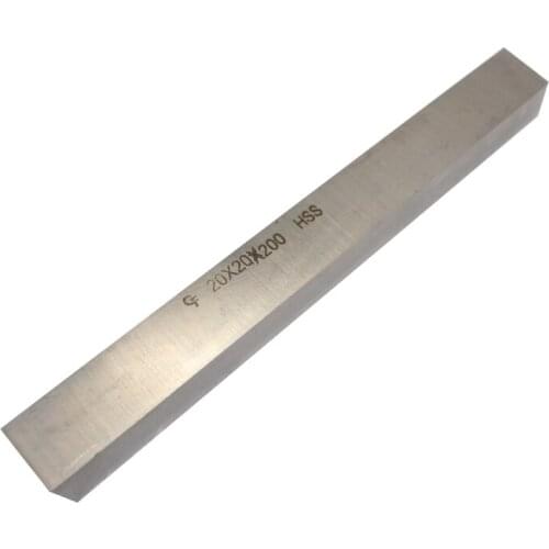 2pcs 20x200 HSS high speed steel turning tool 18*300 High speed steel woodworking knife White steel blade