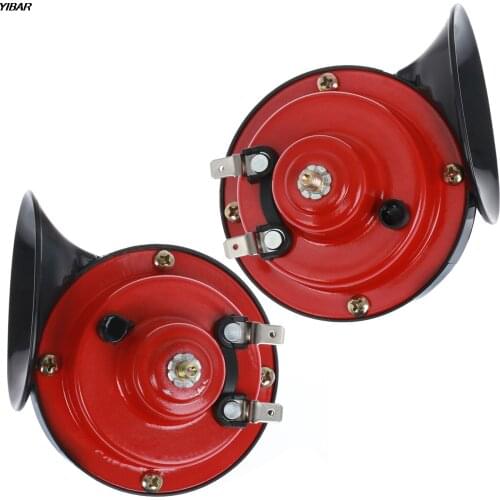 2 Pack Snail Horn 130DB Super Loud Train Horn for Truck Boat Car Air