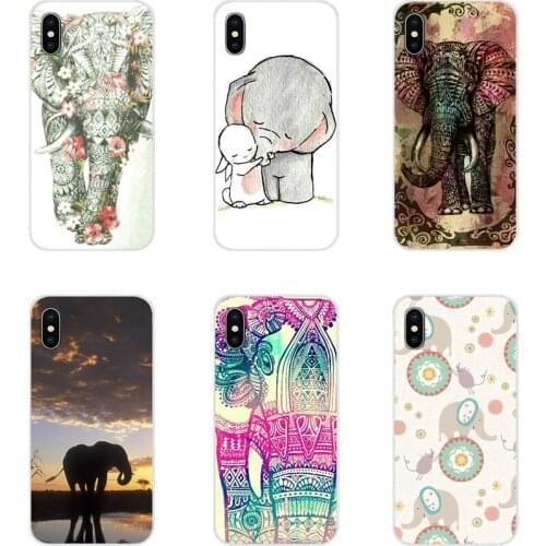 Accessories Phone Cases Covers For Xiaomi Mi4 Mi5 Mi5S Mi6 Mi A1 A2 5X 6X 8 9 Lite SE Pro Mi Max Mix 2 3 2S Cute Animal Elephant