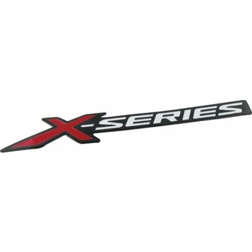 Auto car Red Black X-SERIES for D-MAX TRUCK 4X4 Emblem Badge Sticker