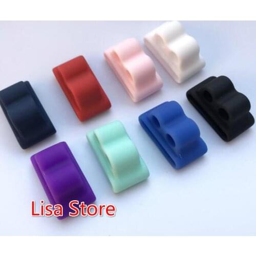 Free DHL 100pc Portable Anti-lost Silicone Holder earphone case for AirPods Holder Anti-lost Strap for Apple Air Pod Accessories