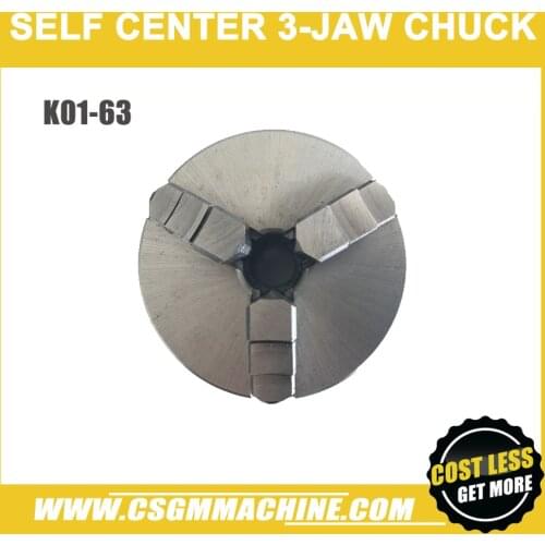 Free Shipping!/K01-65 Mini 3-Jaw Chuck/65mm self-centering Chuck/M14*1 3 jaw chuck/Lathe chuck