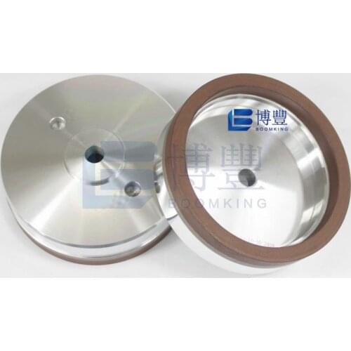 Diamond resin wheels size 130x12/22/50-10x10 grit 180#/240#/320# for glass grinding machine, Glass grinding resin wheels