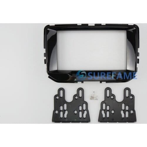 Double Din Car Facia for GREAT WALL HAVAL H2 2014+ Radio DVD Stereo CD Panel Dash Kit Install Trim Fascia Plate Console Bezel