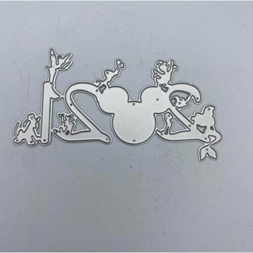 Metal Cutting Dies Friends 2021 for Scrapbooking and Card Making Craft 2020 New die cut