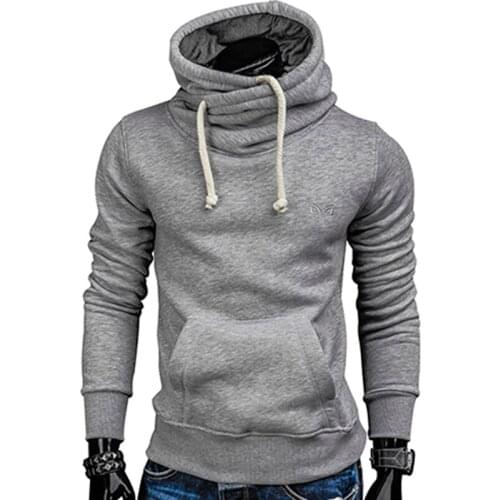 Men Casual Long Sleeve Hoodie Men Drawstring Sweatshirt Men Fitness Hoodies Loose Running Streetwear Tops Oversized Clothing