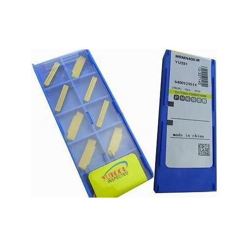 New 50PCS MRMN400-M Parting Carbide Insert CNC Milling lathe and Turning cutter