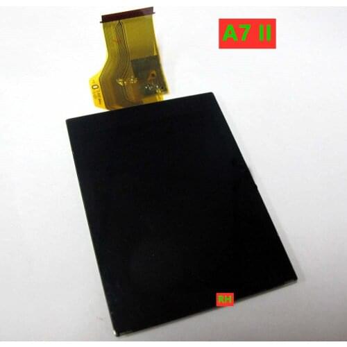 NEW LCD Display Screen For SONY A7II (ILCE-7M2) A7R II M2 ( ILCE-7RM2 ) A7RII A7SII A7S II Digital Camera Repair Part + Glass