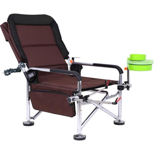 Fold Fishing Chair Set Multi-functional Outdoor Leisure Sketch Camping Chairs Lightweight NW 4.1KG Aluminum Alloy Angling Stool