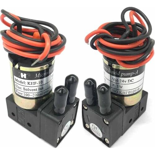 Solvent Inkjet Printer 3W 7W 10W Printer Ink Pump 24V