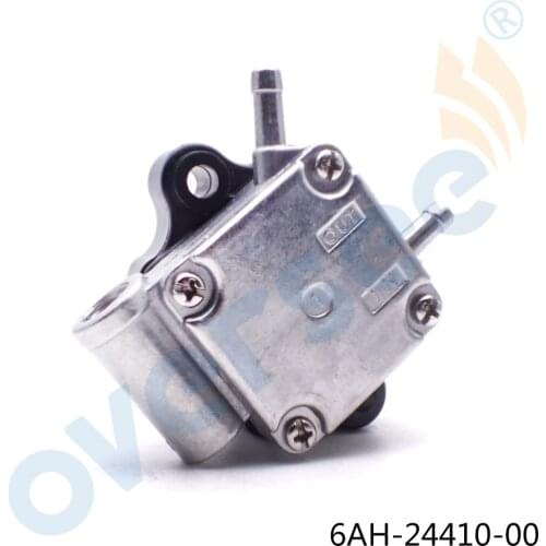 6AH-24410-00 Fuel Pump ASSY For Yamaha 15HP 20HP F20B 4 Stroke Outboard Engine Boat Motor Aftermarket Parts 6AH-24410