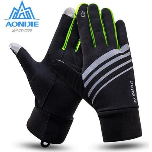 AONIJIE M51 Winter Unisex Sports Touchscreen Windproof Thermal Fleece Gloves Running Jogging Hiking Cycling Skiing Bicycle