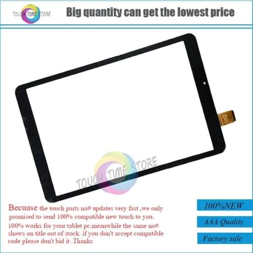 10.1'' inch Tablet glass panel WJ1366-FPC V1.0 Touch Screen External screen Sensor Digitizer Replacement Black