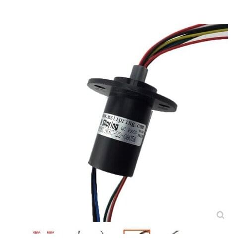 2 3 4 6 8 12 Circuit 5A/circut current slip ring Carbon brush slip ring amusement equipment slipring
