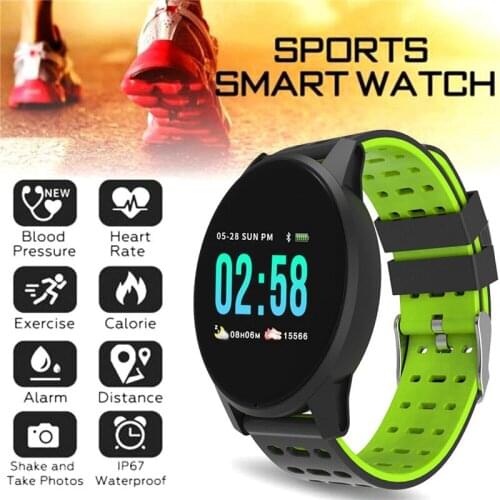 2020 Smart Watch Men Women Blood Pressure Round Watches Smartwatch Heart Rate Fitness Tracker message reminder For Android Ios