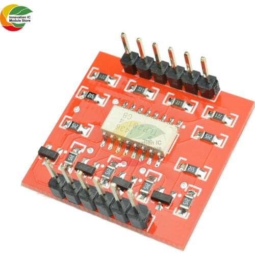 TLP281 4 CH 4-Channel Opto-isolator IC Module For Arduino Expansion Board High And Low Level Optocoupler Isolation 4 Channel
