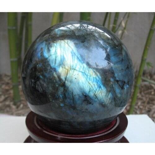 4710g NATURAL PRETTY LABRADORITE CRYSTAL BALL HEALING